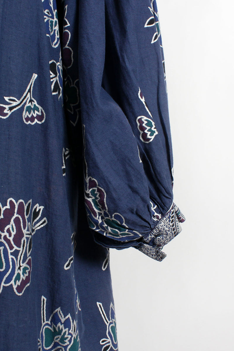Chambelli Metallic Cotton Smock Dress S/M
