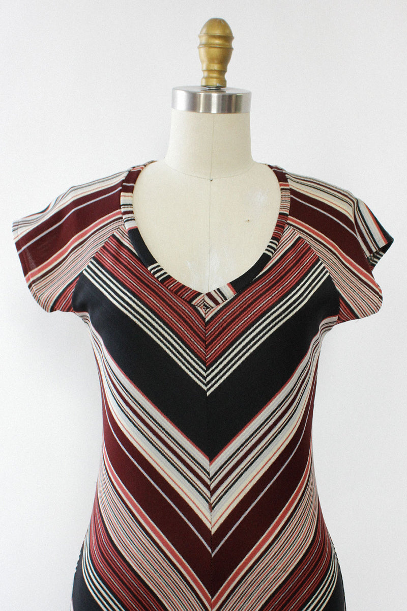 Chevron Cap Dress XS/S
