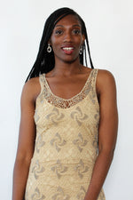 Crystal Beaded Crochet Maxi XS/S