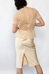 Ungaro Cream Skirt S
