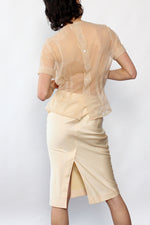 Ungaro Cream Skirt S