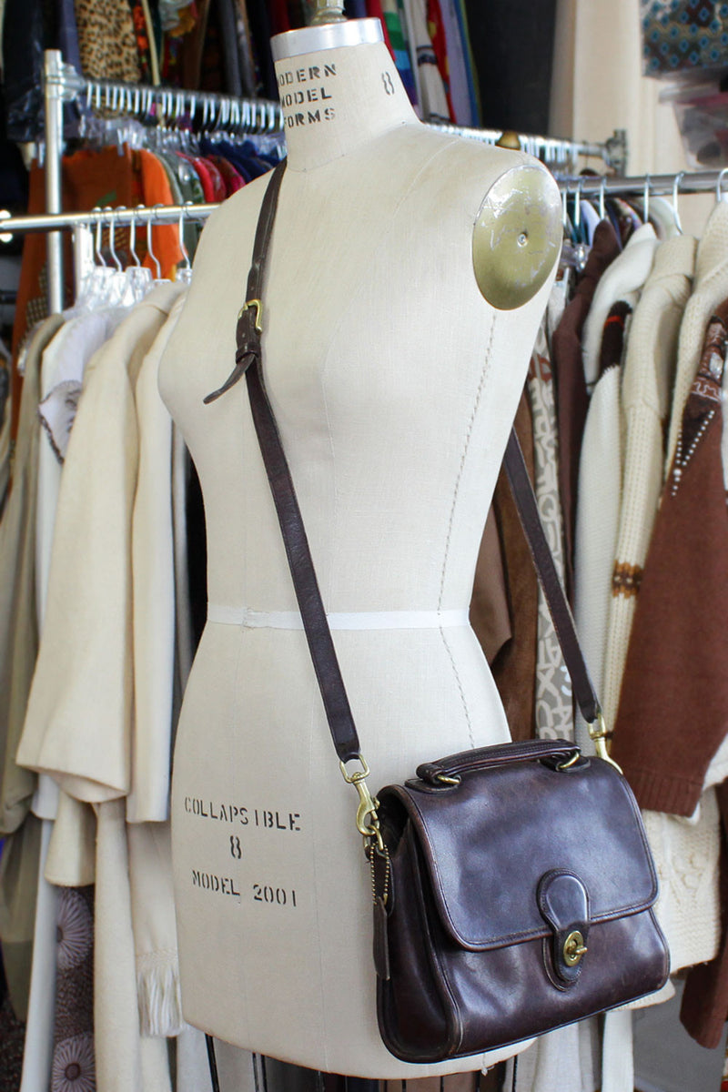Coach Chocolate Convertible Bag