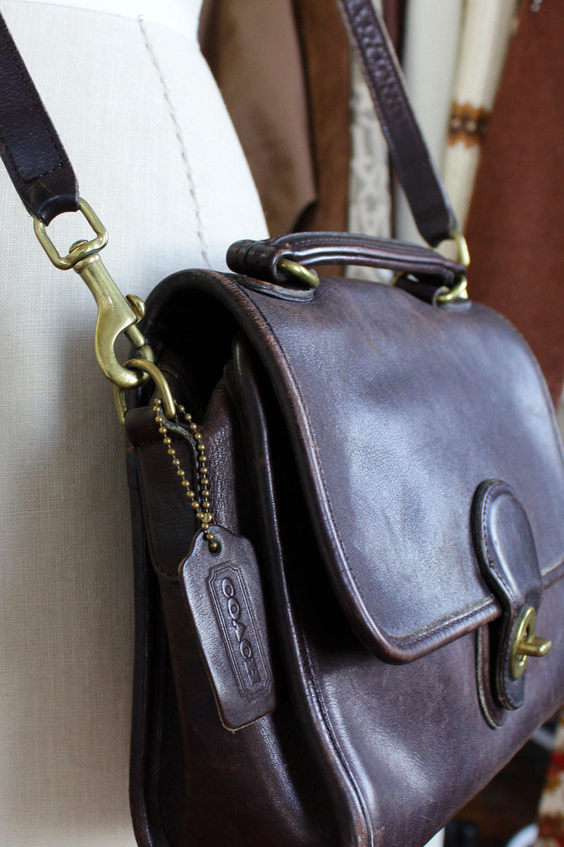 Coach Chocolate Convertible Bag
