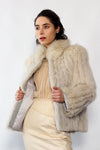 Saga Fox Fur Boxy Coat S/M