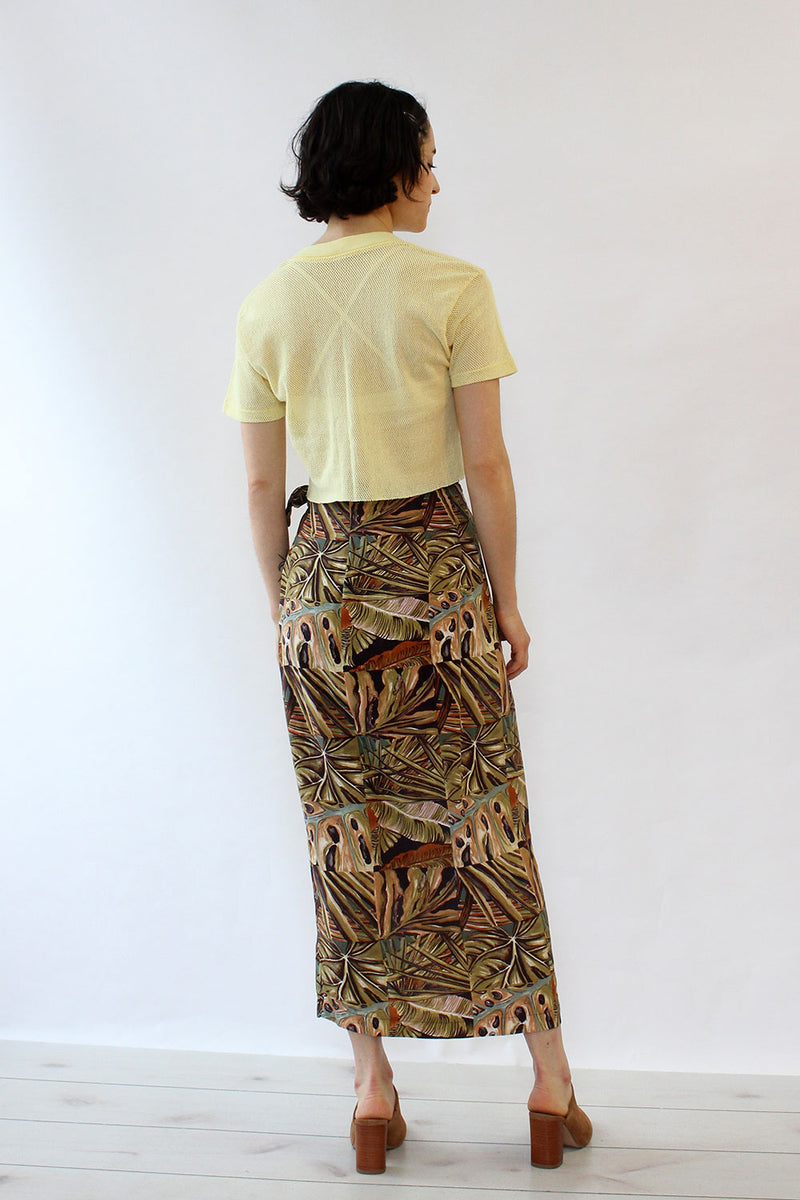 Jungle Wrap Skirt M