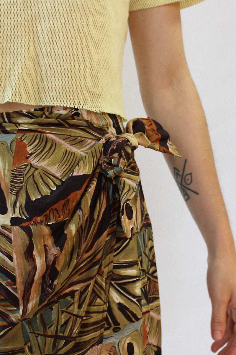 Jungle Wrap Skirt M