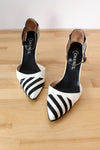 Chanel Stripey Heels 39.5