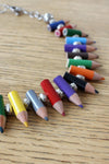 Kooky Art Teacher Pencil Necklace