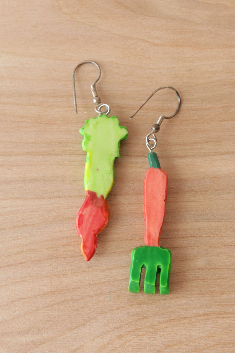 Veggie Dangle Earrings