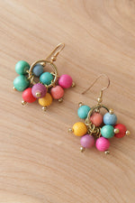 Carnival Bead Earrings