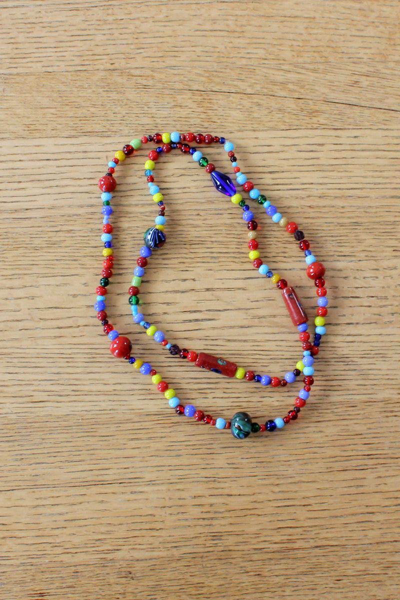 Juicy Fruit Glass Bead Necklace