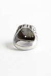 Sterling Lion Roaring Ring L