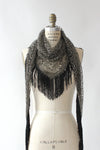 Gunmetal Crochet Shawl