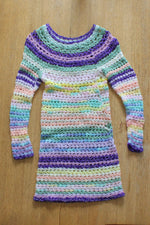Unicorn Crochet Dress XS-M