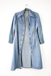 70s Zee Denim Shirtdress M/L