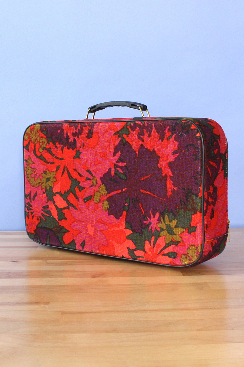 Moody Floral Petite Suitcase