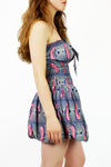ethnic print dress vintage
