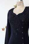 Carole Applique Sweater Dress S/M