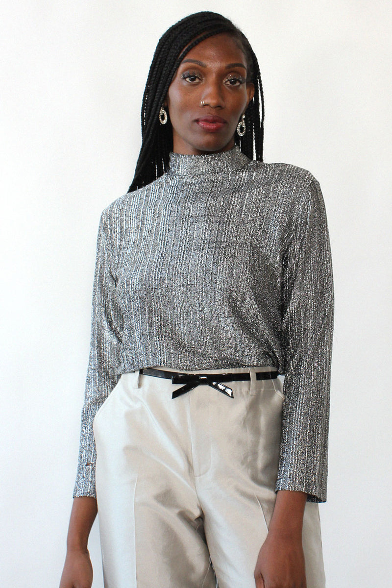 Silver Seventies Turtleneck M/L