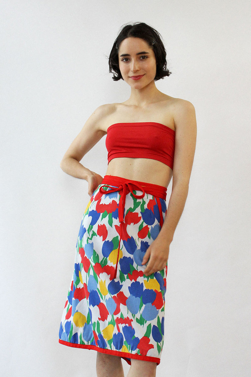 Carrie Tulip Wrap Skirt S-L