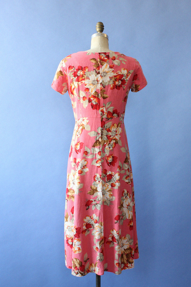 Strawberry Floral Dress M