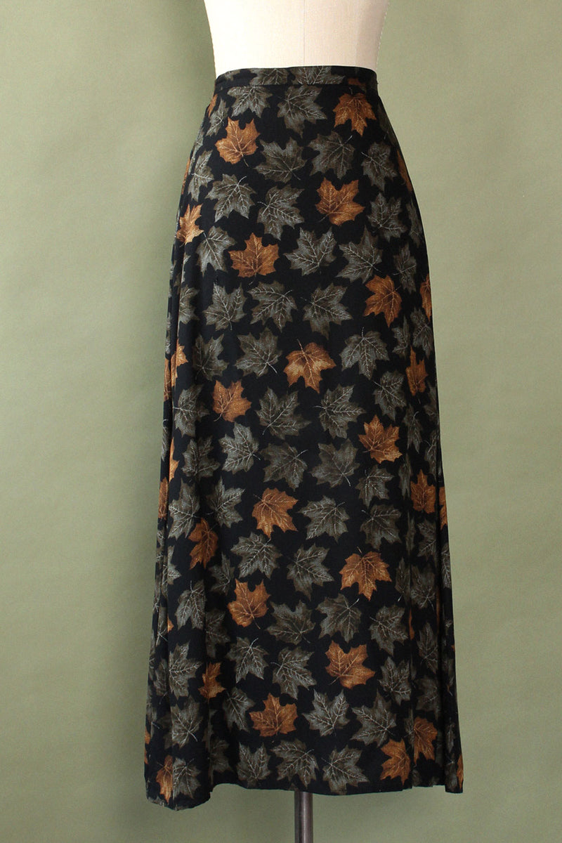 Savion Leafy Maxi Skirt M/L