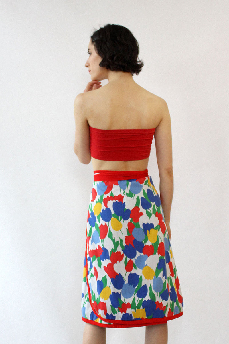 Carrie Tulip Wrap Skirt S-L