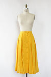 Marigold Pleated Skirt S/M