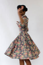 Puff Sleeve Floral Dress S/M