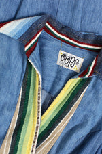 Oops 70s Serape Denim Dress S