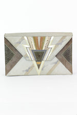 leather evening clutch