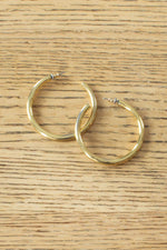 Goldtone Hoops