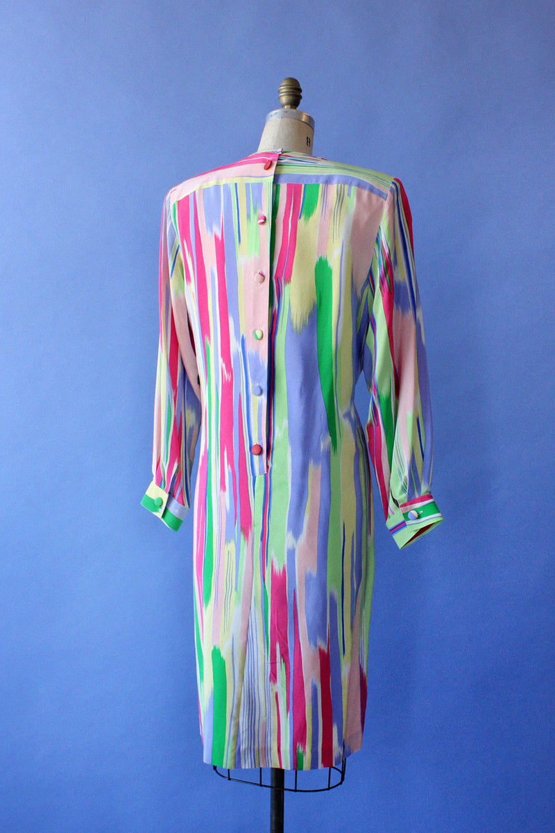 Ciao Silk Painter Dress L