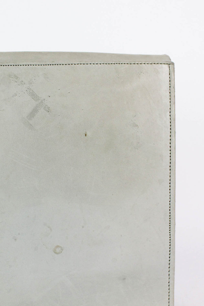 70s Barbara & Nigel Lofthouse Leather Deco Burst Clutch