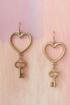 Key To My Heart Earrings