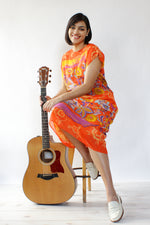 Charles Andréa Floral Dress M/L