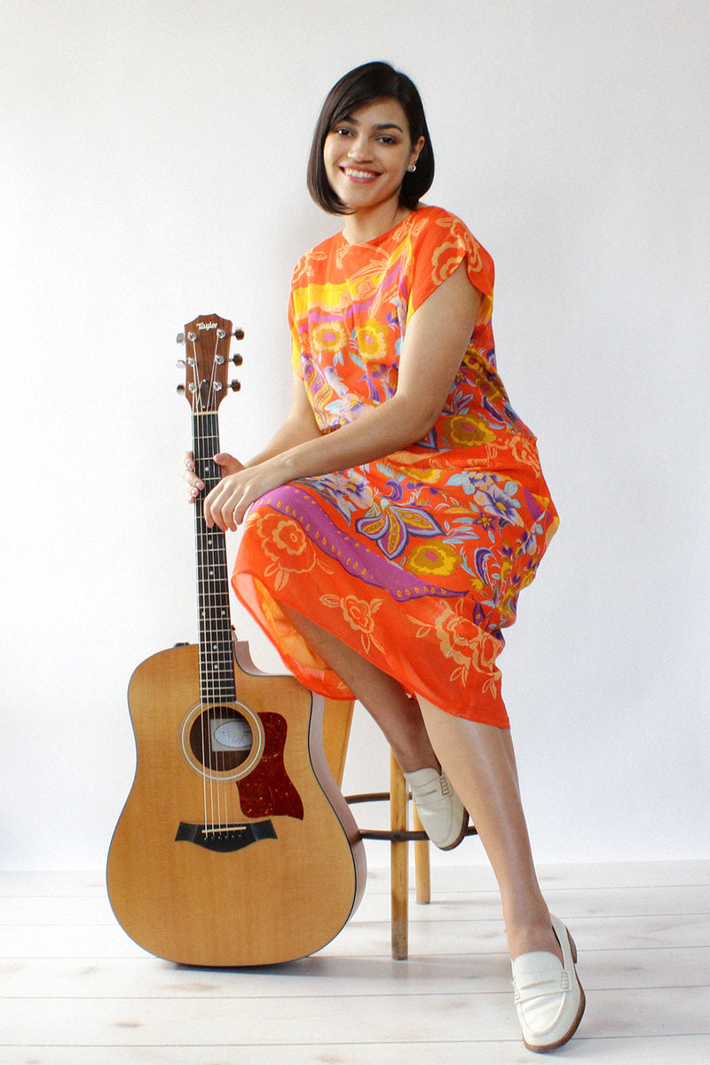 Charles Andréa Floral Dress M/L