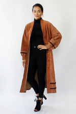 LAYAWAY | Gucci Suede Decorated Coat M/L