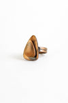 60s Copper Dish Ring