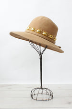 Camel Studded Hat