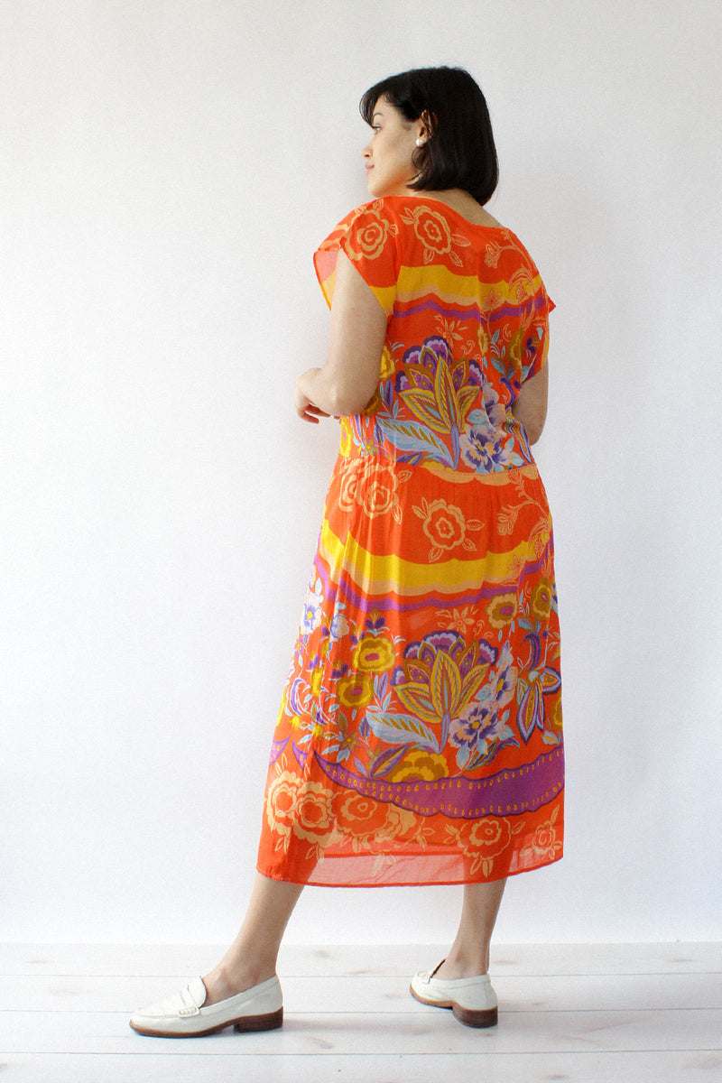 Charles Andréa Floral Dress M/L