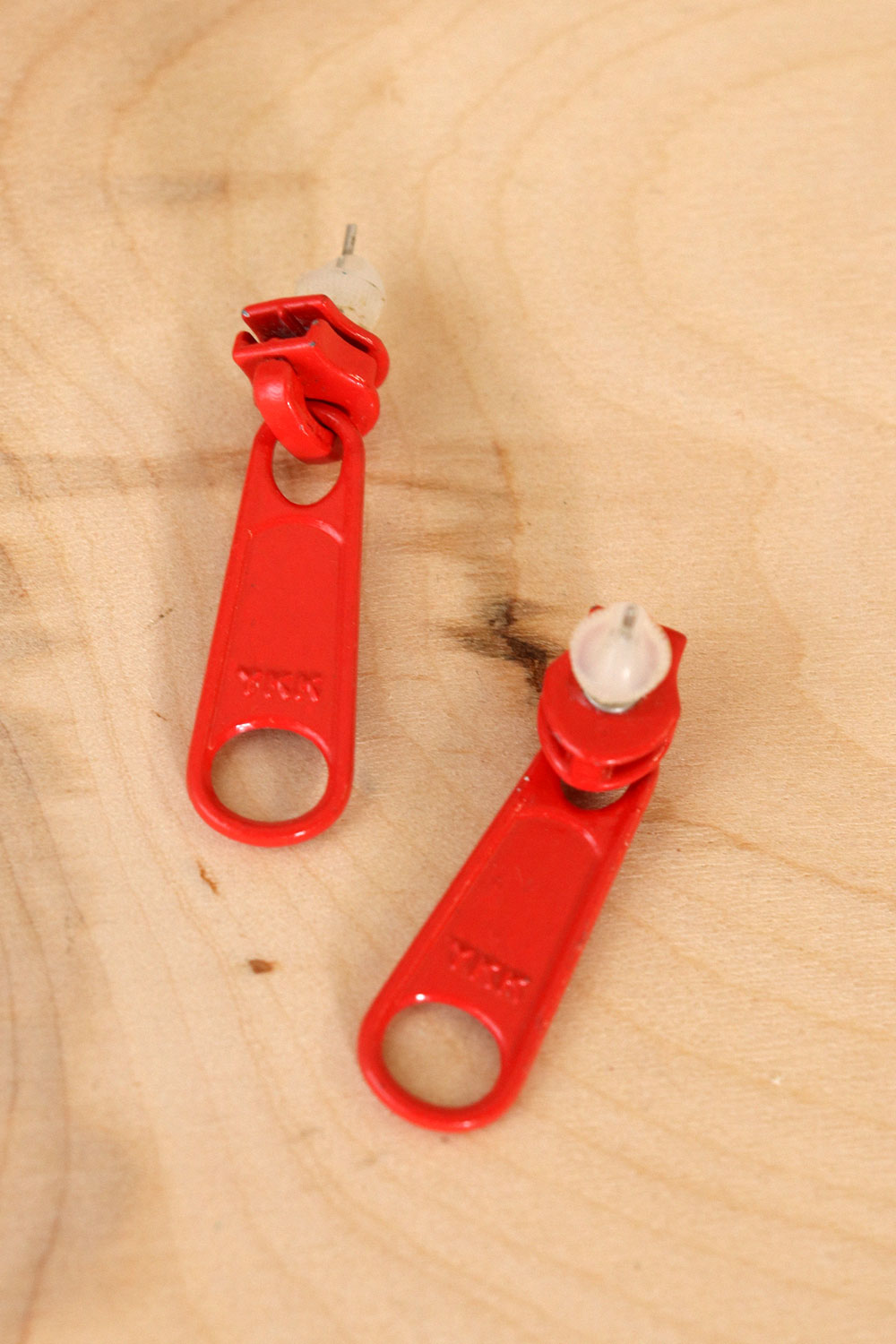 Zipper Pull Earrings