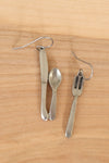 Clift Pewter Utensil Earrings