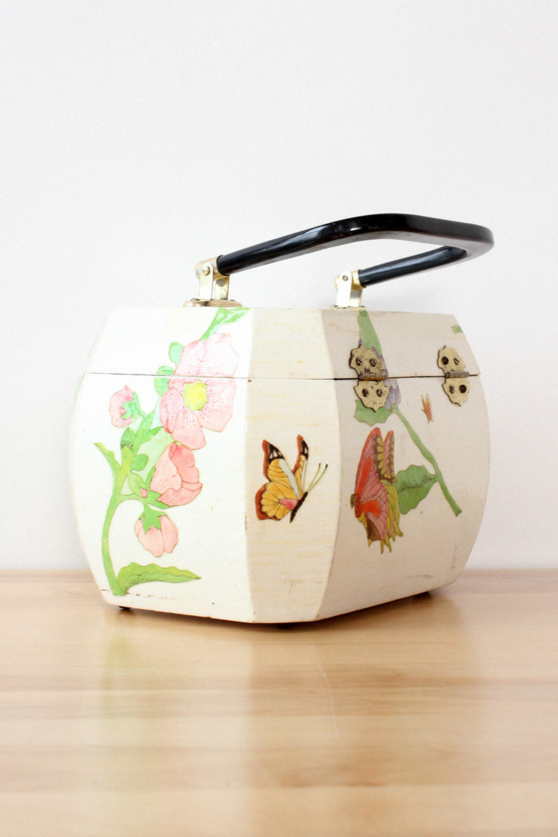 Découpage Butterfly Box Purse