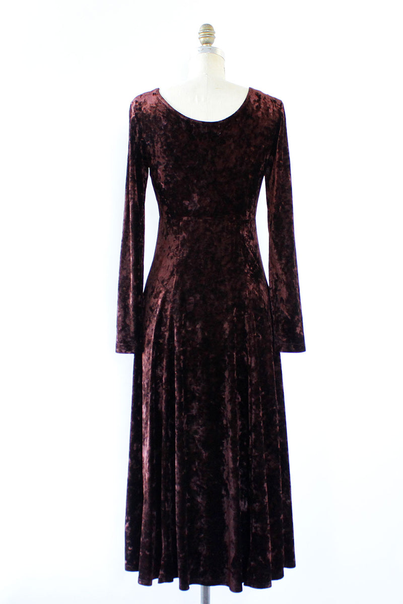 Broome Crushed Velvet Dress M/L