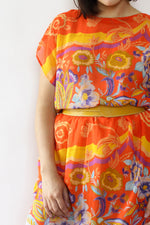 Charles Andréa Floral Dress M/L