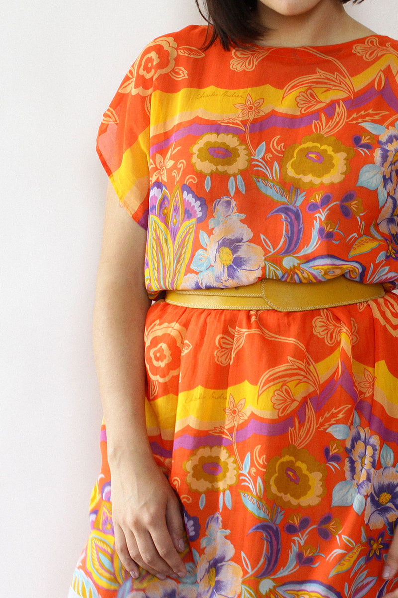Charles Andréa Floral Dress M/L