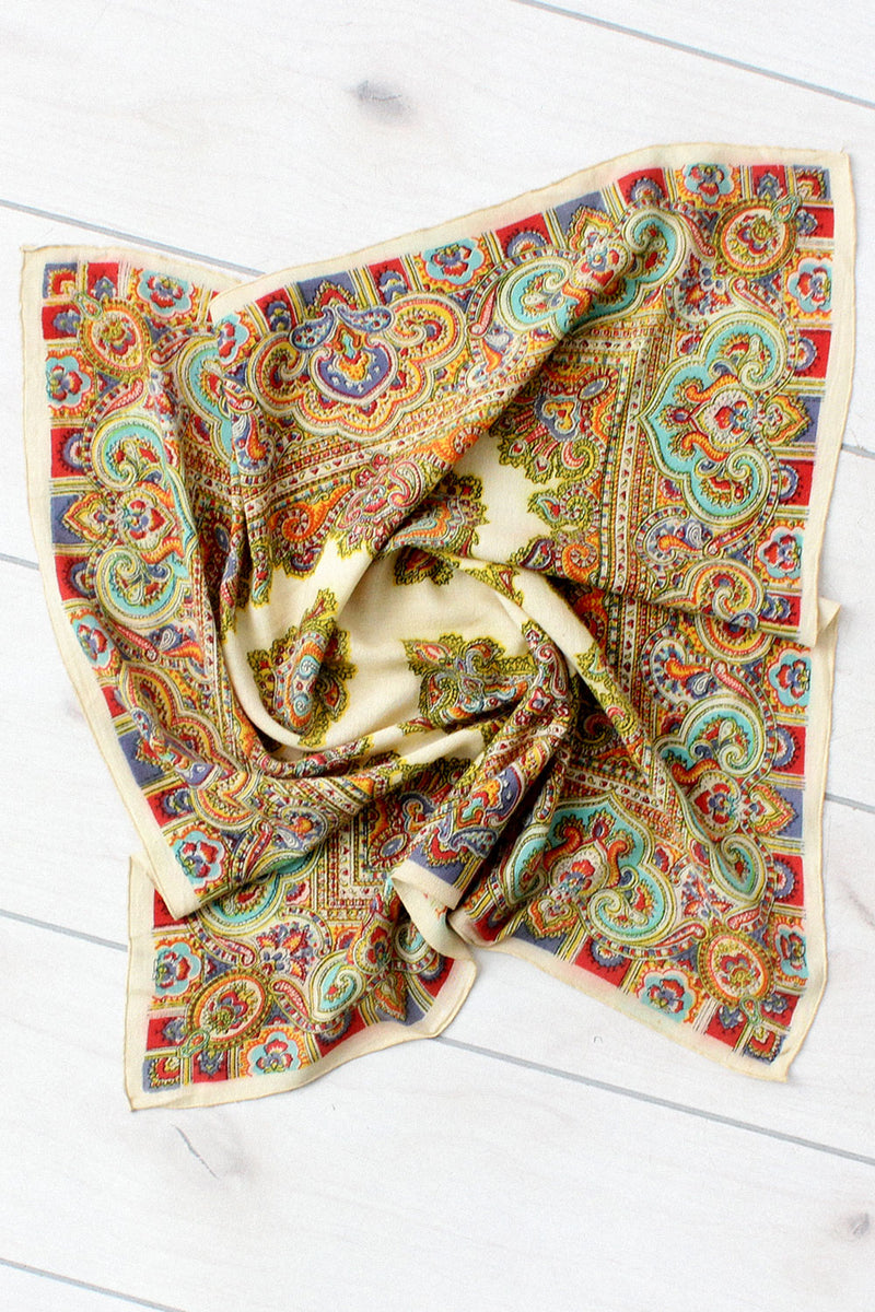 Wilma Paisley Scarf