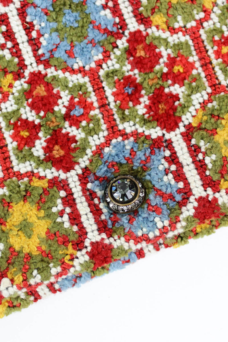 carpet bag vintage detail