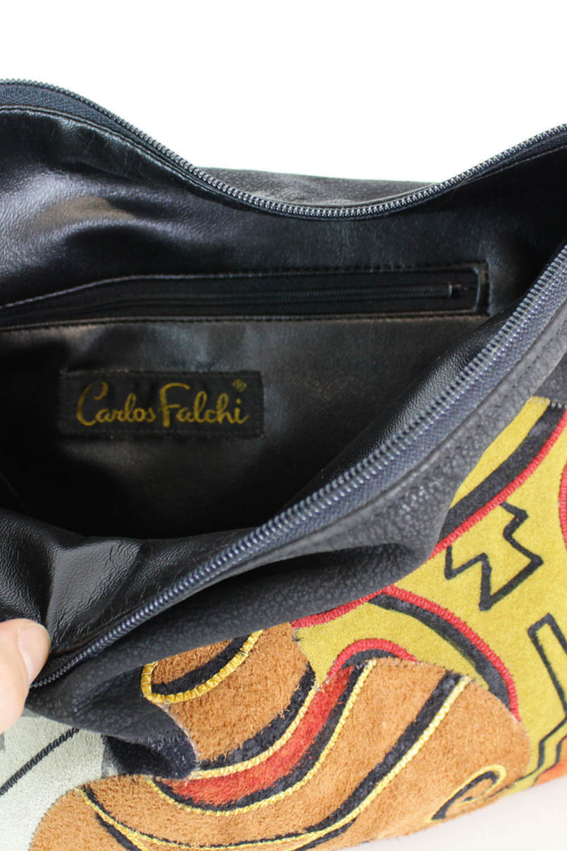 Carlos Falchi Patchwork Purse